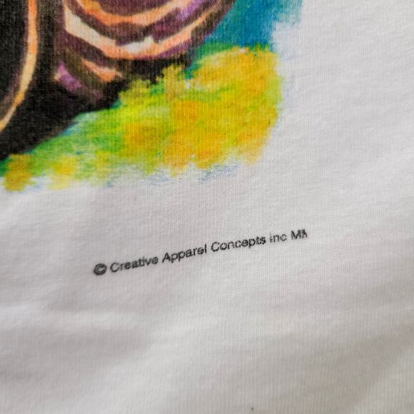 90s Animal Shirt Mens Large San Diego Creative Apparel Concepts Dolphin VTG - Picture 4 of 11